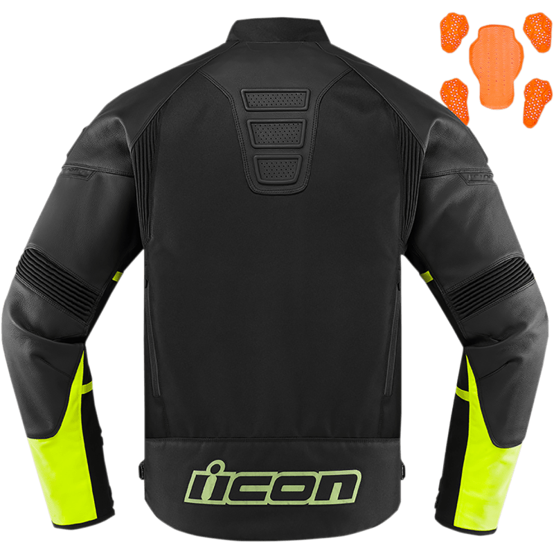 ICON JKT CONTRA2 CE HIVIZ - DRIVEN Canada's Powersports 2810 - 36552810 - 3655