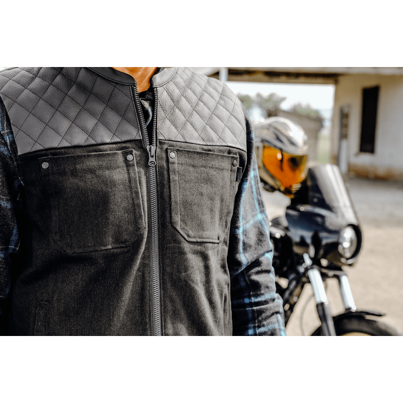 ICON VEST CHAMONIX DENIM - DRIVEN Canada's Powersports 2830 - 05522830 - 0552