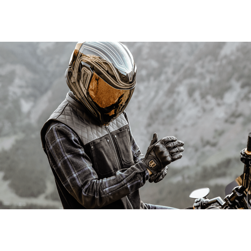 ICON VEST CHAMONIX DENIM - DRIVEN Canada's Powersports 2830 - 05522830 - 0552