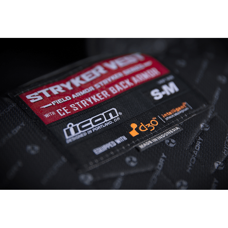 ICON VEST STRYKER STEALTH - DRIVEN Canada's Powersports 2701 - 06112701 - 0611