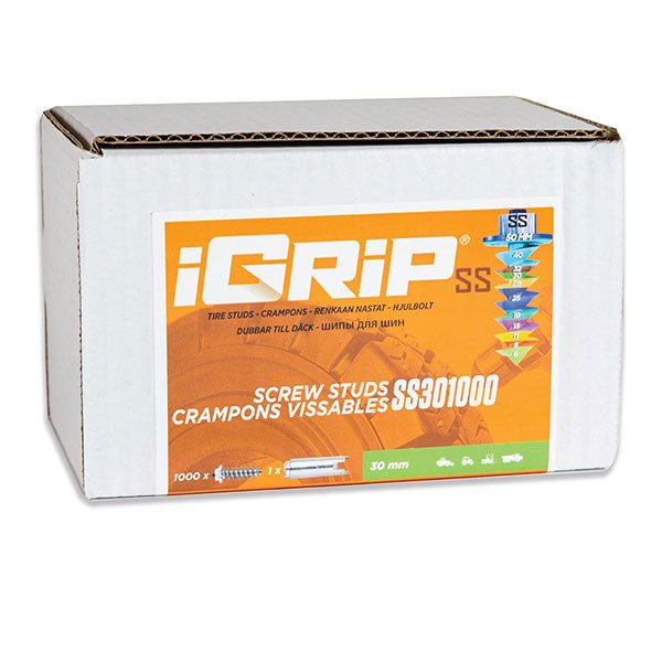 IGRIP TIRE STUDS SS30 - DRIVEN Canada's Powersports 185568000577SS - 301000