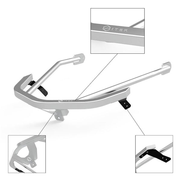 ITEK POLARIS FRONT BUMPER (FB01 - MA - AL) - DRIVEN Canada's Powersports FB01 - MA - ALFB01 - MA - AL