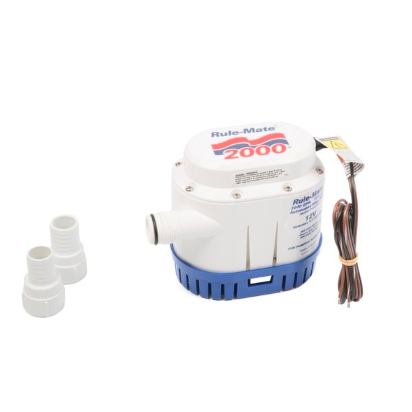 JABSCORULE RULE MATE™ FULLY AUTOMATED BILGE PUMPS (RM2000A) - DRIVEN Canada's Powersports 042237114297RM2000A