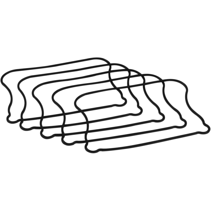 JAMES GASKET 86 - 90 R/CVR LWR RUBBBER (5) - DRIVEN Canada's Powersports 840037904113JGI - 17353 - 86 - A