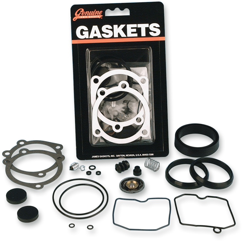 JAMES GASKET 88 - 06 CV CARB REBUILD KIT (JGI - 27006 - 88) - DRIVEN Canada's Powersports 840037907145JGI - 27006 - 88