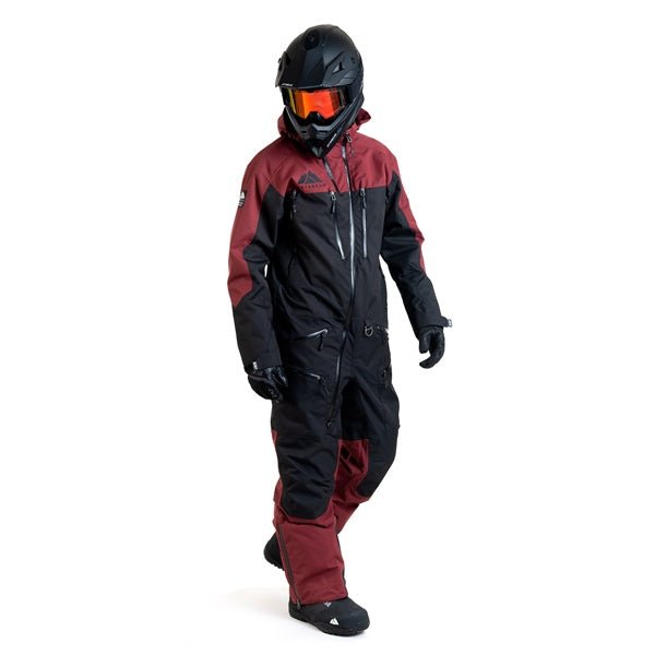 JETHWEAR 1 PIECE THEONE V2 MEN BK/BURG SHELL - DRIVEN Canada's Powersports 7340107562494J2531 - 080 - XS