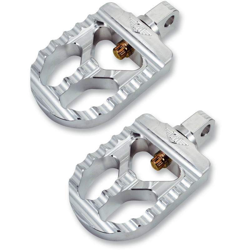 JOKER MACHINE SERRATED FOOTPEG SHORT RAW IND/VIC (08 - 57 - 5) - DRIVEN Canada's Powersports 08 - 57 - 5