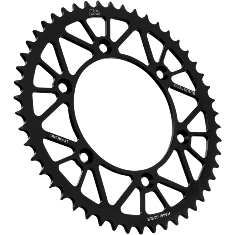 JT SPROCKETS SPROCKET REAR 520 50T (JTA897.50BLK) - DRIVEN Canada's Powersports 824225406313JTA897.50BLK