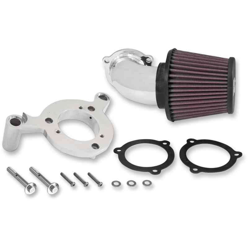 K & N INTAKE KIT POLISHED HD (63 - 1131P) - DRIVEN Canada's Powersports 02484436234663 - 1131P