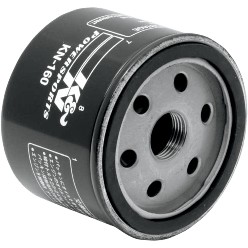 K & N OIL FILTER KN - 160 (HF160) - DRIVEN Canada's Powersports 024844303707KN - 160