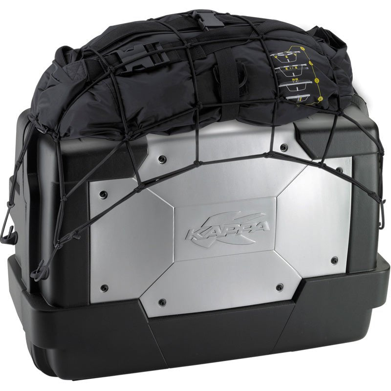 KAPPA KGR46 GARDA MONOKEY BLACK/ALUMINIUM 46L - DRIVEN Canada's Powersports 8029871085512KGR46