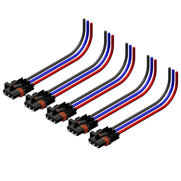 KFI 3 - PIN WIRE HARNESS W/O CONNECTORS POLARIS (5 - PACK) (102505) - DRIVEN Canada's Powersports 748252666796102505
