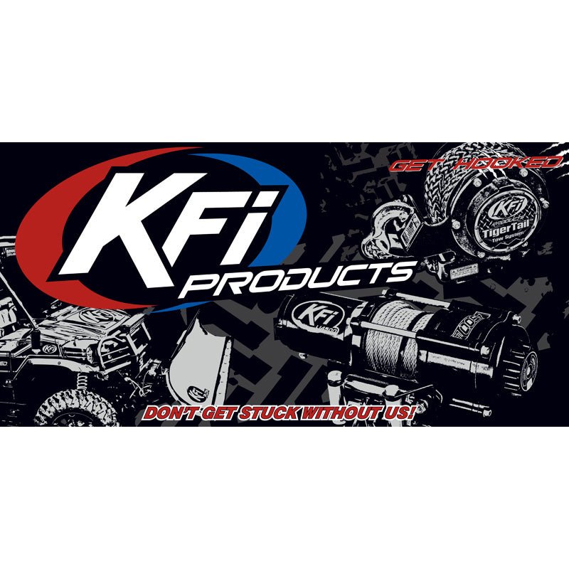 KFI BANNER 4' X 2' WITH EYELETS (G000020) - DRIVEN Canada's Powersports 748252659293G000020