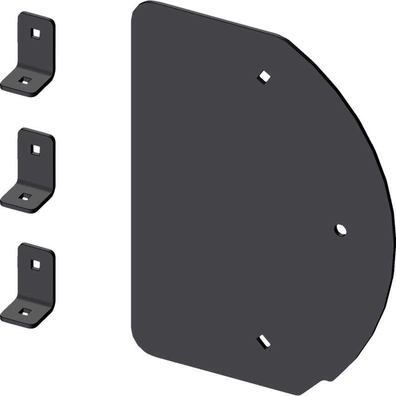 KFI PRO - SERIES PLOW SIDE SHIELD BOX (106475) - DRIVEN Canada's Powersports 106475
