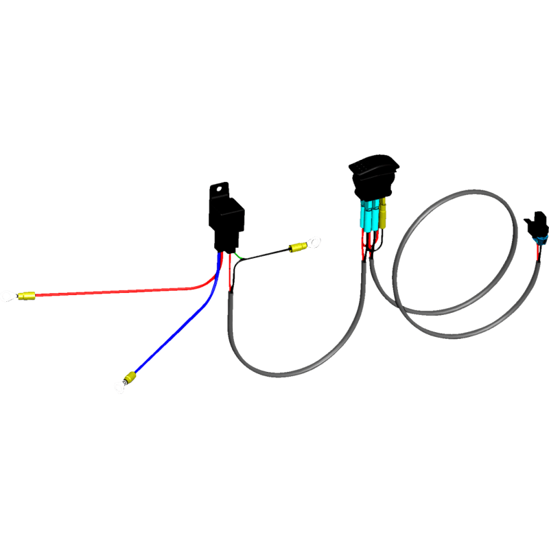 KFI WIRE HARNESS HYDRAULIC ACTUATOR (105940) - DRIVEN Canada's Powersports 105940