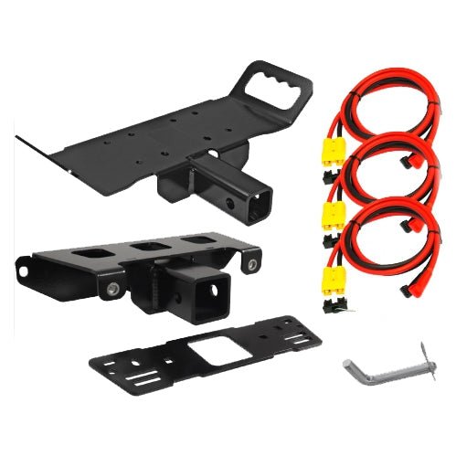 KFI WINCH BRACKET & RECEIVER HITCH FOR MULTI - MOUNT (UTV - 1080 - Y) - DRIVEN Canada's Powersports 705105087399UTV - 1080 - Y