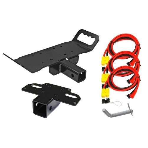 KFI WINCH BRACKET & RECEIVER HITCH FOR MULTI - MOUNT (UTV - 592 - Y) - DRIVEN Canada's Powersports 705105081892UTV - 592 - Y