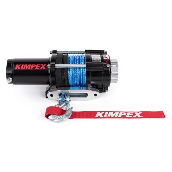 KIMPEX 2500 LBS WINCH IP 67 KIT WITH SYNTHETIC ROPE (458243) - DRIVEN Canada's Powersports 779423241139458243