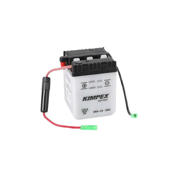 KIMPEX BATTERY CONVENTIONAL (6N4 - 2A - 4/5/8 (6)) - DRIVEN Canada's Powersports 7794217793756N4 - 2A - 4/ - 5/ - 8 (6)