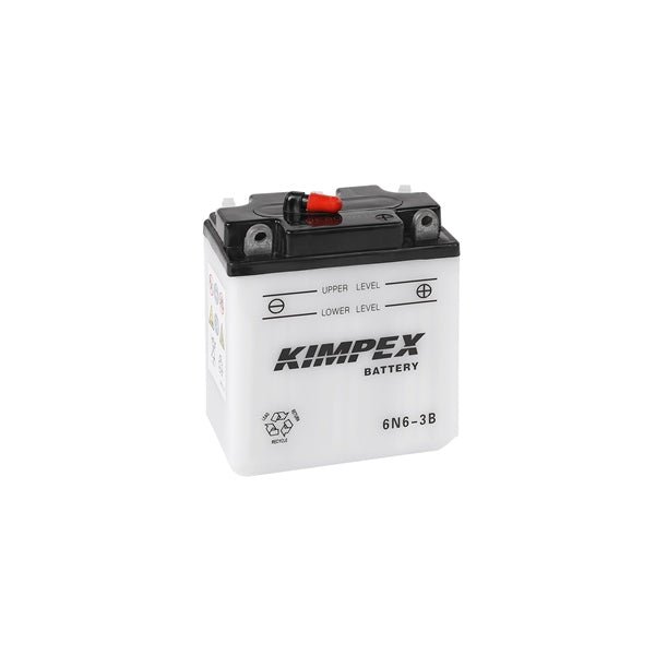 KIMPEX BATTERY CONVENTIONAL (6N6 - 3B) - DRIVEN Canada's Powersports 7794217793826N6 - 3B