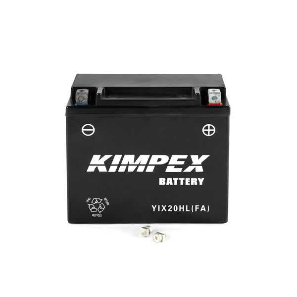 KIMPEX BATTERY MAINTENANCE FREE AGM HIGH PERFORMANCE (HIX20HL(FA)) - DRIVEN Canada's Powersports 779420820917HIX20HL(FA)