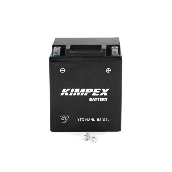 KIMPEX BATTERY MAINTENANCE FREE AGM HIGH PERFORMANCE (HTX14AHL - BS(GEL) - DRIVEN Canada's Powersports 779422610790HTX14AHL - BS(GEL