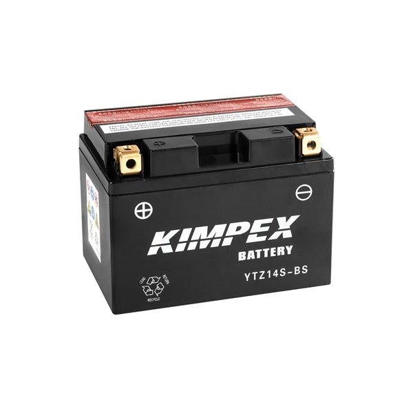 KIMPEX BATTERY MAINTENANCE FREE AGM HIGH PERFORMANCE (HTZ14S - BS) - DRIVEN Canada's Powersports 779420703630HTZ14S - BS