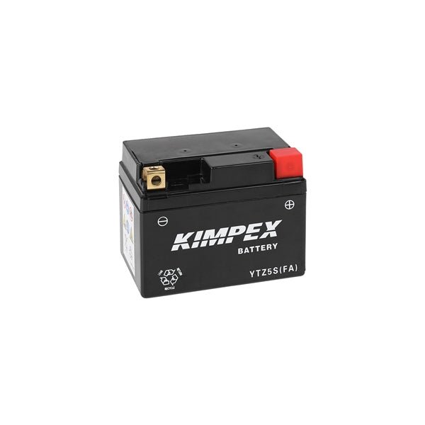 KIMPEX BATTERY MAINTENANCE FREE AGM HIGH PERFORMANCE (HTZ5S (FA)) - DRIVEN Canada's Powersports 779421779313HTZ5S (FA)