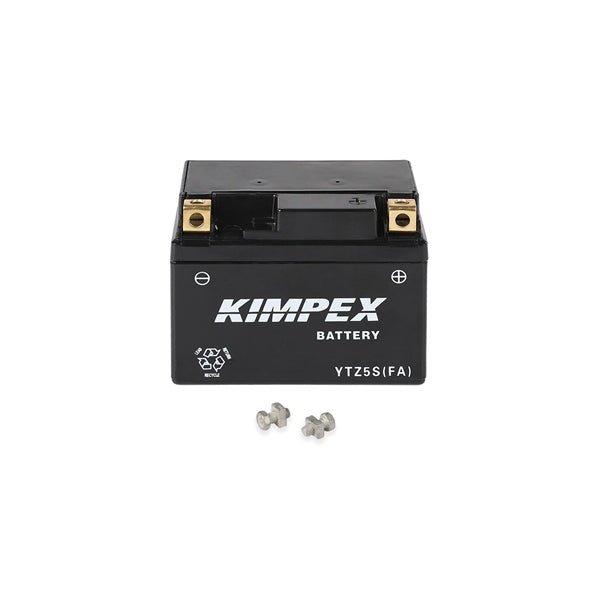KIMPEX BATTERY MAINTENANCE FREE AGM HIGH PERFORMANCE (HTZ5S (FA)) - DRIVEN Canada's Powersports 779421779313HTZ5S (FA)