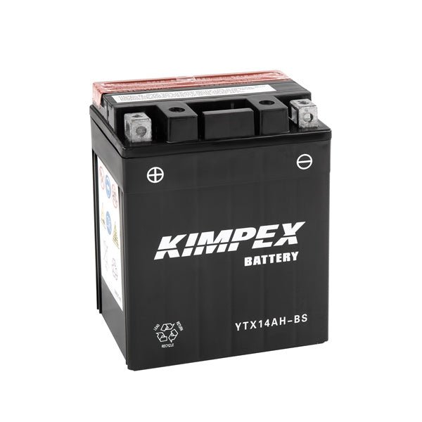 KIMPEX BATTERY MAINTENANCE FREE AGM HIGH PERFORMANCE (YTX14AH - BS) - DRIVEN Canada's Powersports 7492841738793YTX14AH - BS