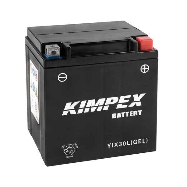 KIMPEX BATTERY MAINTENANCE FREE AGM (HIX30L(GEL)) - DRIVEN Canada's Powersports 779422610950HIX30L(GEL)