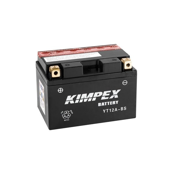 KIMPEX BATTERY MAINTENANCE FREE AGM (HT12A - BS) - DRIVEN Canada's Powersports 779420577873HT12A - BS