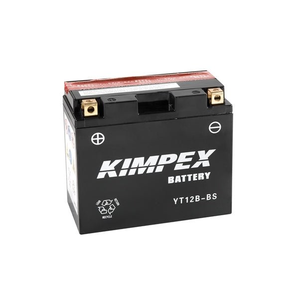 KIMPEX BATTERY MAINTENANCE FREE AGM (HT12B - BS) - DRIVEN Canada's Powersports 779420577880HT12B - BS