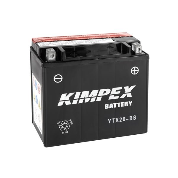KIMPEX BATTERY MAINTENANCE FREE AGM (HTX20 - BS) - DRIVEN Canada's Powersports 779420577958HTX20 - BS