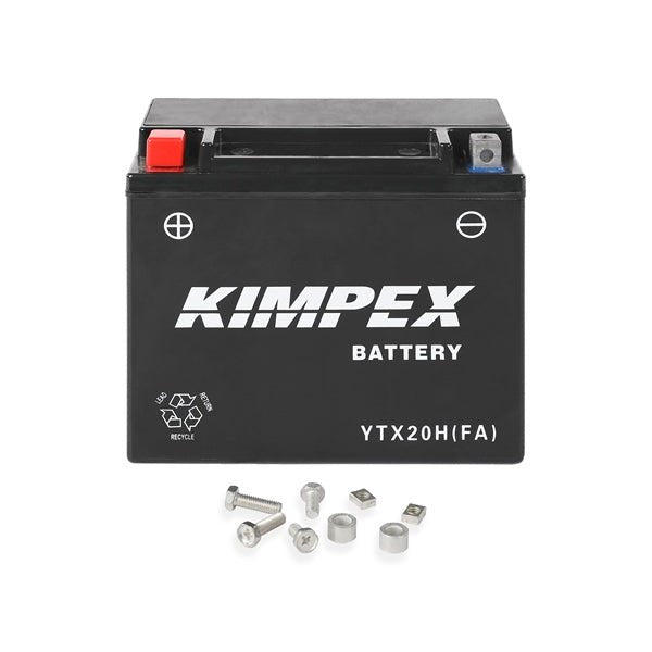 KIMPEX BATTERY MAINTENANCE FREE AGM (HTX20H (FA)) - DRIVEN Canada's Powersports 779421779221HTX20H (FA)