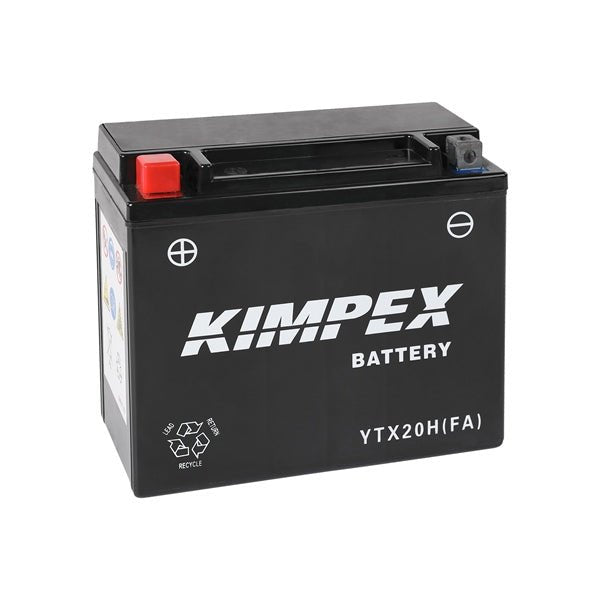 KIMPEX BATTERY MAINTENANCE FREE AGM (HTX20H (FA)) - DRIVEN Canada's Powersports 779421779221HTX20H (FA)