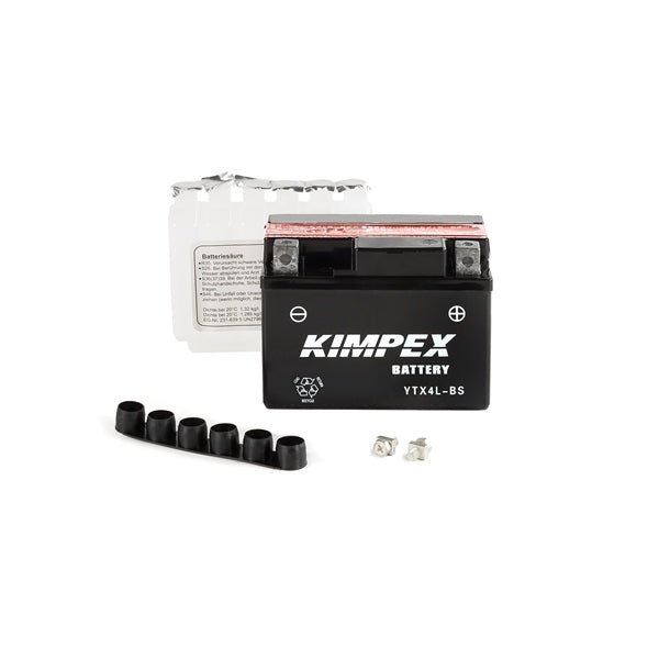 KIMPEX BATTERY MAINTENANCE FREE AGM (HTX4L - BS) - DRIVEN Canada's Powersports 779420577972HTX4L - BS