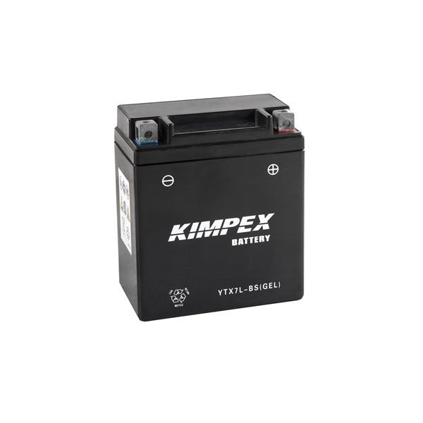 KIMPEX BATTERY MAINTENANCE FREE AGM (HTX7L - BS(GEL)) - DRIVEN Canada's Powersports 779422610899HTX7L - BS(GEL)