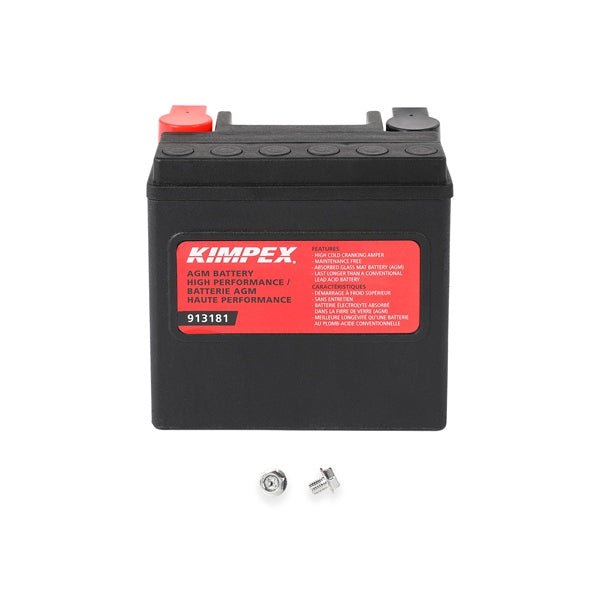 KIMPEX BATTERY MAINTENANCE FREE AGM (HVT14L) - DRIVEN Canada's Powersports 779421779269HVT14L