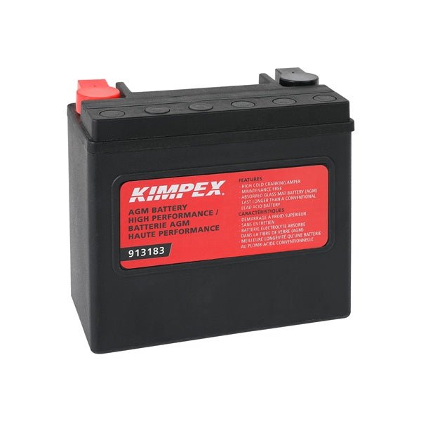 KIMPEX BATTERY MAINTENANCE FREE AGM (HVT20L) - DRIVEN Canada's Powersports 779421779283HVT20L