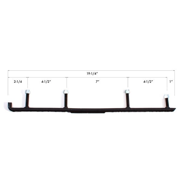 KIMPEX CARBIDE RUNNER FOR PLASTIC SKI (08 - 257 - 13) - DRIVEN Canada's Powersports 77942216731708 - 257 - 13