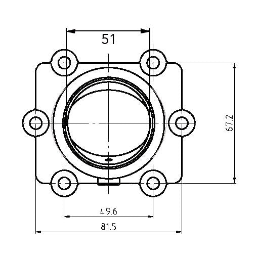 KIMPEX CARBURETOR ADAPTER MOUNTING FLANGE (3005 - 264) - DRIVEN Canada's Powersports 7794222107613005 - 264