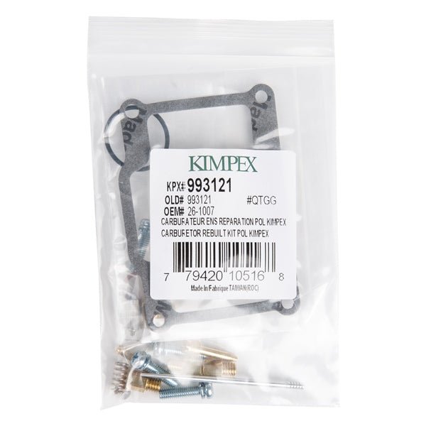 KIMPEX CARBURETOR REPAIR KIT (26 - 1007) - DRIVEN Canada's Powersports 77942010516826 - 1007