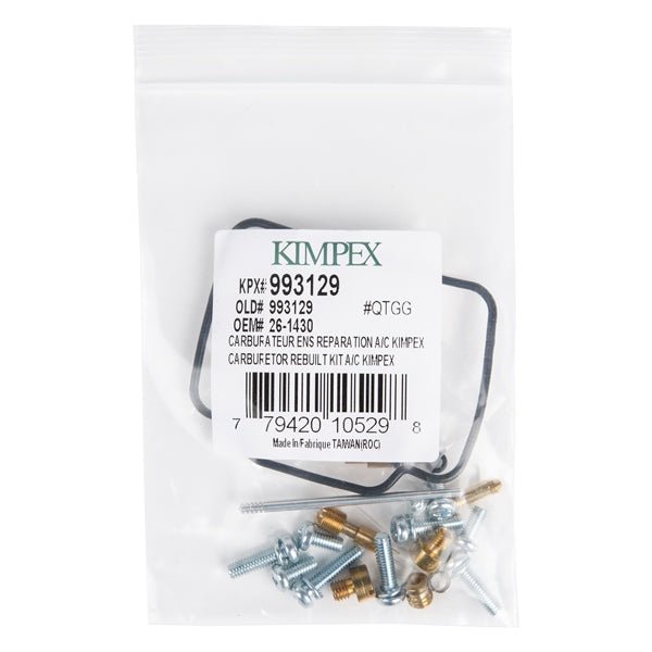 KIMPEX CARBURETOR REPAIR KIT (26 - 1430) - DRIVEN Canada's Powersports 77942010529826 - 1430