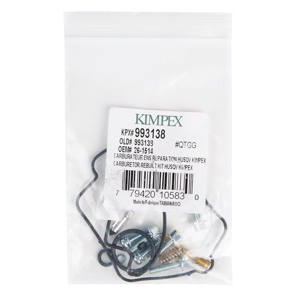 KIMPEX CARBURETOR REPAIR KIT (26 - 1514) - DRIVEN Canada's Powersports 77942010583026 - 1514