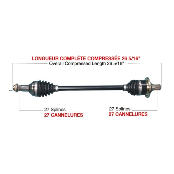 KIMPEX COMPLETE HD AXLE (ARC - 6014HDK) - DRIVEN Canada's Powersports ARC - 6014HDKARC - 6014HDK