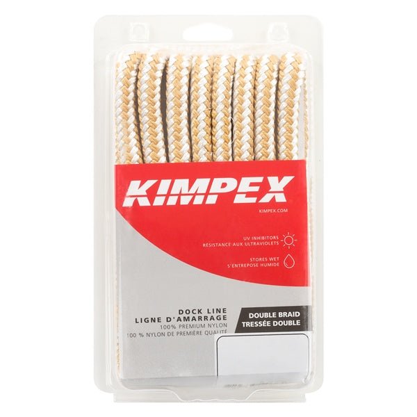 KIMPEX DOUBLE BRAIDED DOCK LINE (52878) - DRIVEN Canada's Powersports 77942314625052878
