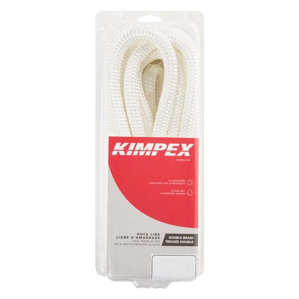 KIMPEX DOUBLE BRAIDED DOCK LINE - DRIVEN Canada's Powersports 779421505004748954