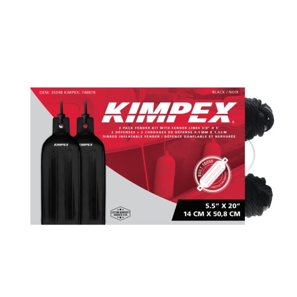 KIMPEX INFLATABLE VINYL FENDER (35048) - DRIVEN Canada's Powersports 76356235048735048