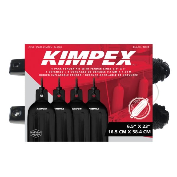 KIMPEX INFLATABLE VINYL FENDER (35058) - DRIVEN Canada's Powersports 76356235058635058
